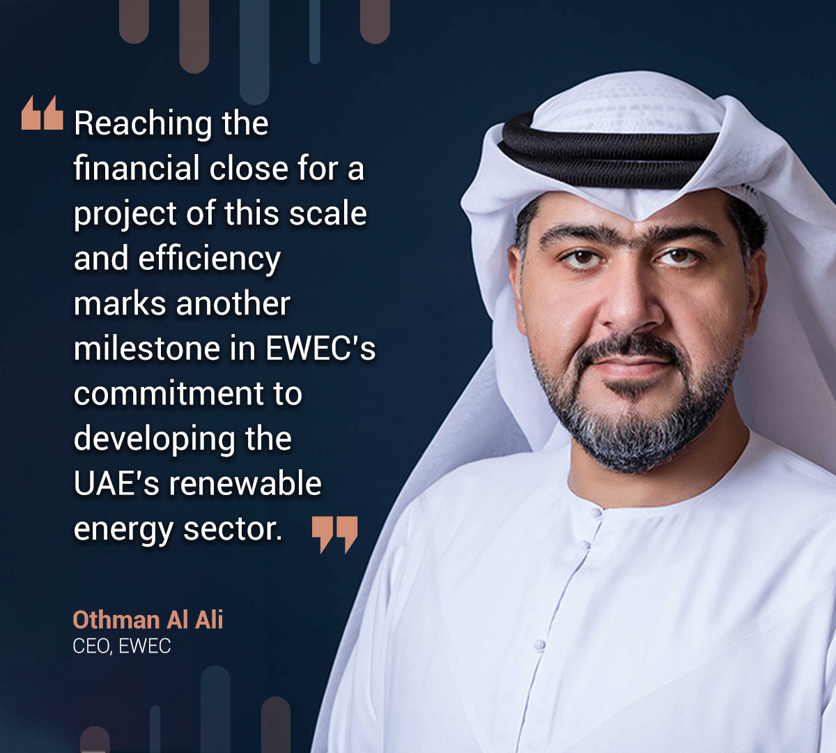 TAQA Announces Financial Closing TAQA Announces